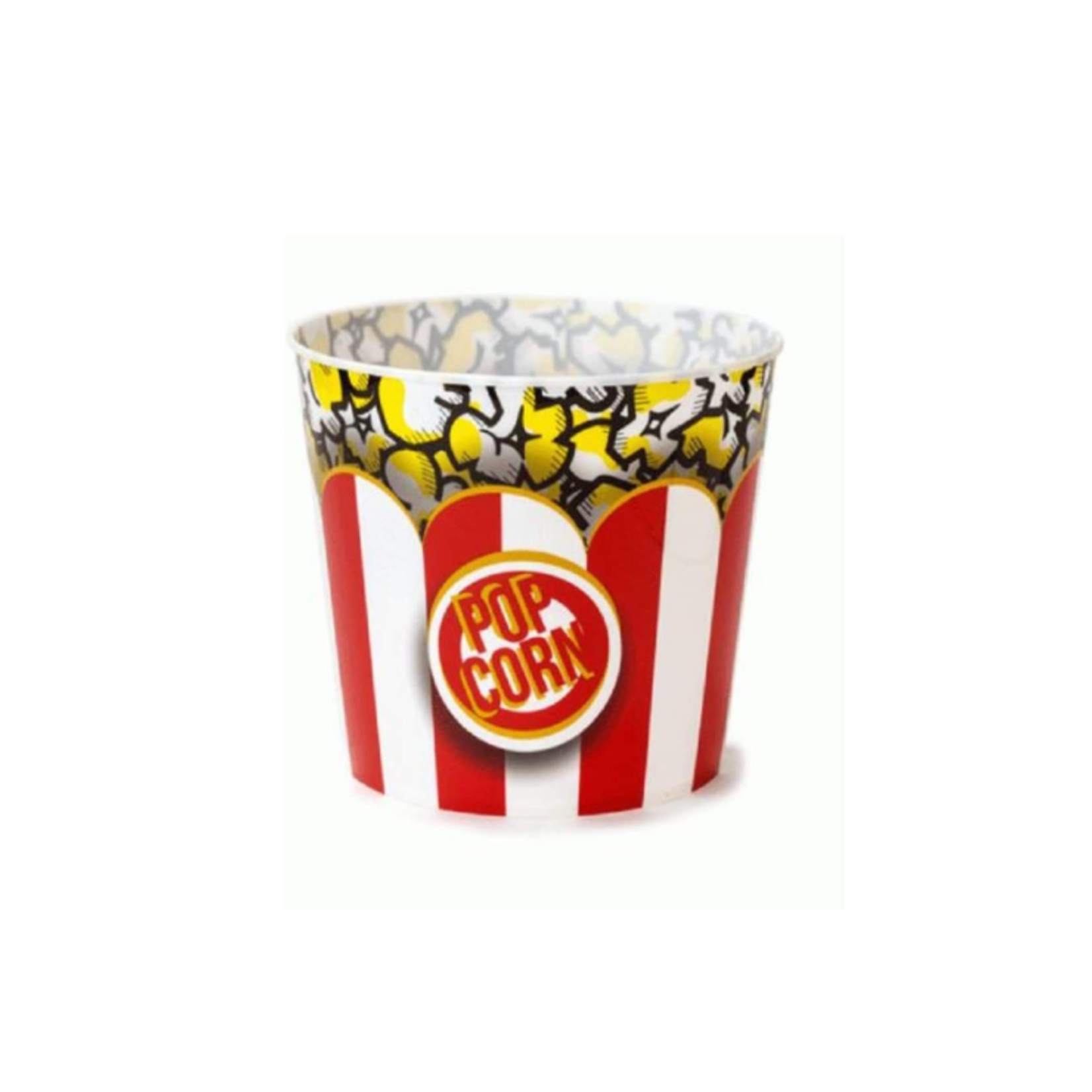 Wabash Valley Farms Red/White Classic Striped Popcorn Tubs - Small Red/White Classic Striped Popcorn Tub