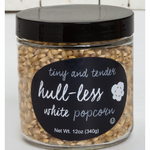 Wabash Valley Farms Tender & Tiny Hull-Less Popping Corn Collection - White- Tender & Tiny Hull-Less Kernels
