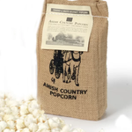 Wabash Valley Farms Vintage Burlap Bag Popcorn in Display Crate - 2lb Tender & White Kernels | Wabash Valley Farms