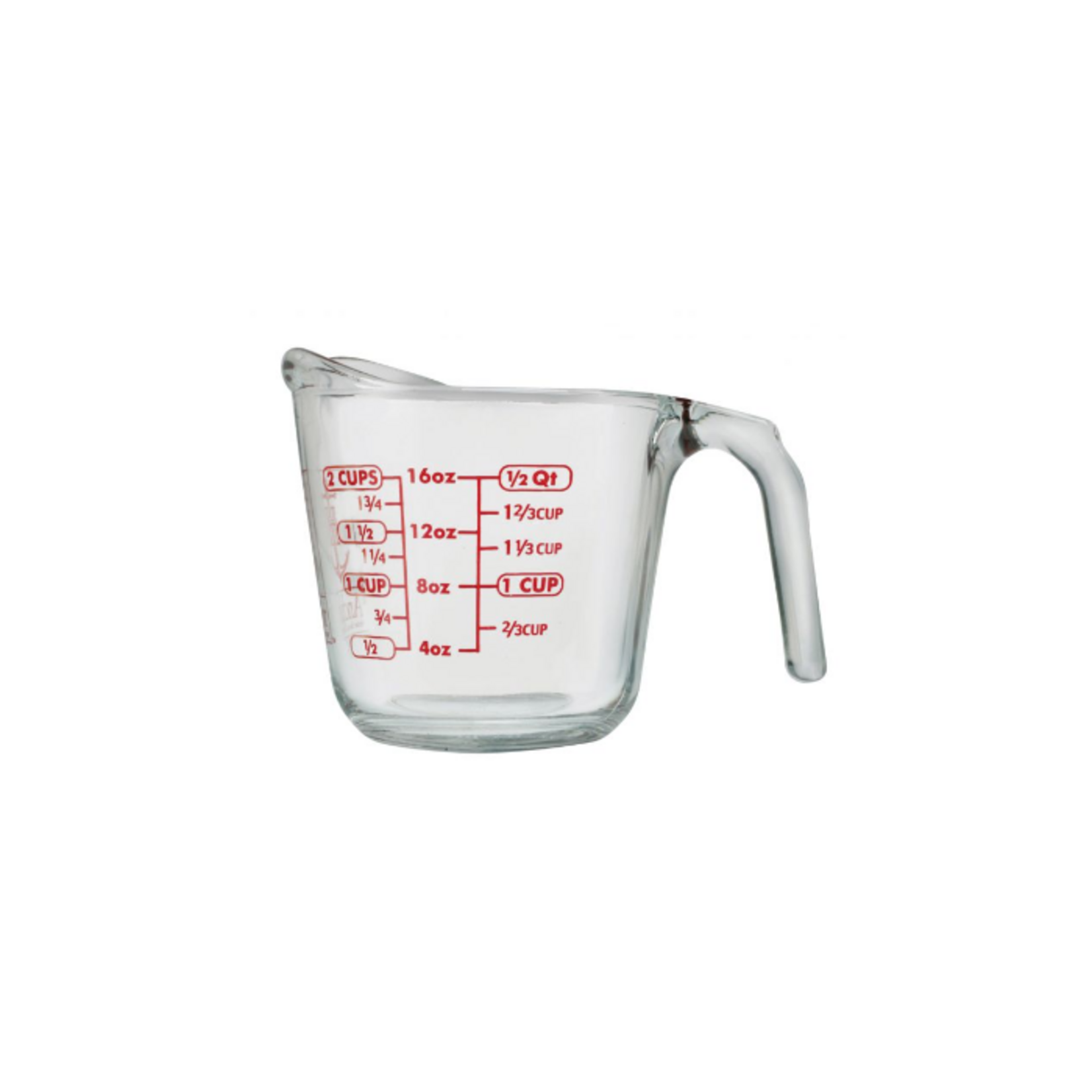 Harold Import Co. Liquid Measuring Cup, 2c, Glass | Harold Import Co.