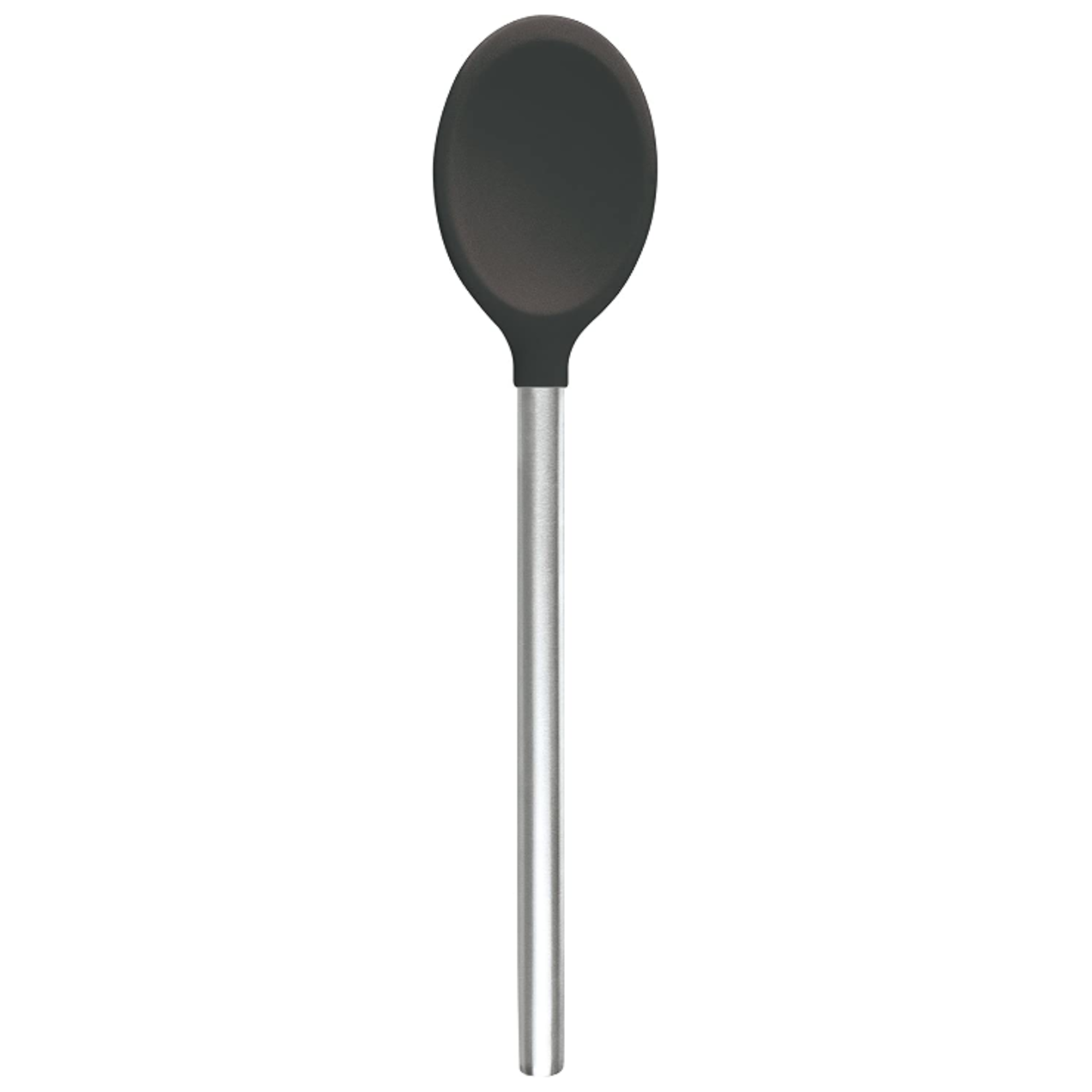 Tovolo 12" SS Silicone Spoon, Charcoal | Tovolo