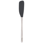 Tovolo Flex-Core SS Silicone Jar Spatula, Charcoal