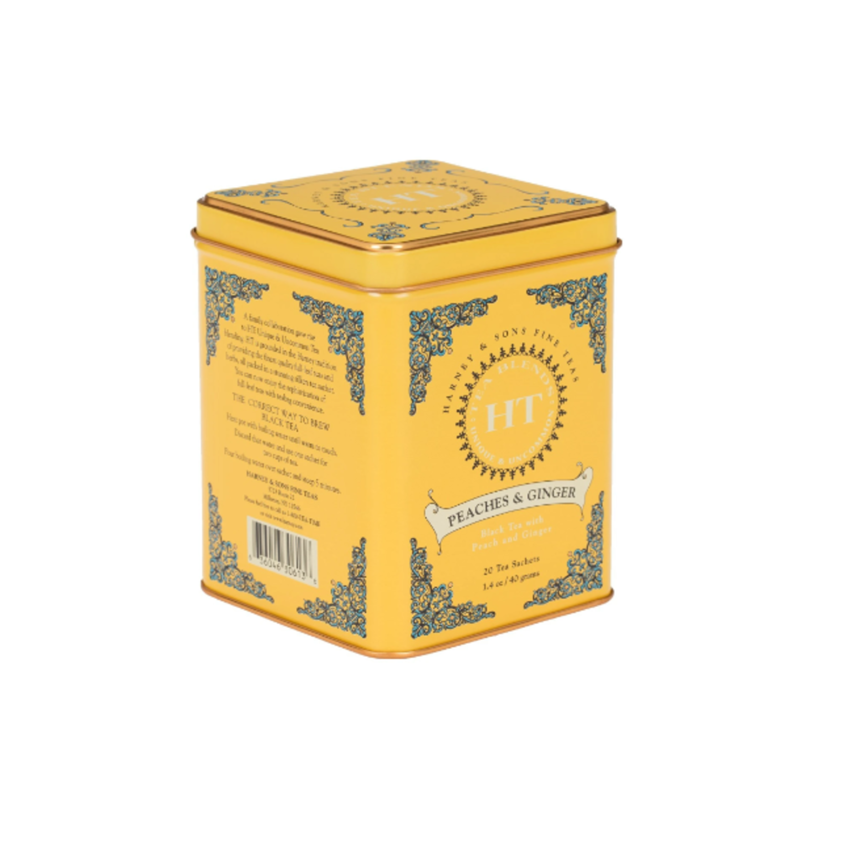 Harney & Sons Peaches & Ginger Tea, Tin | Harney & Sons