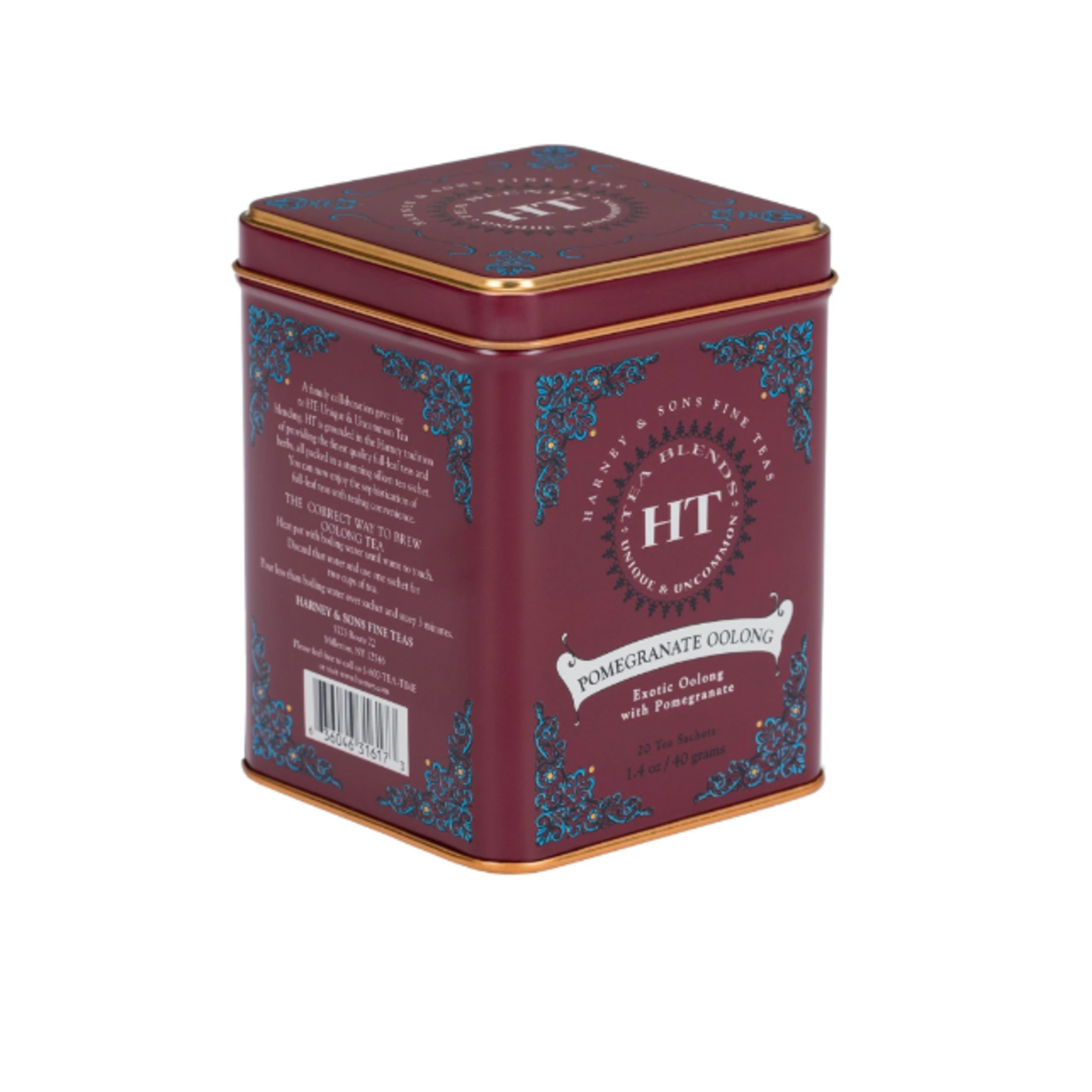 Harney & Sons Pomegranate Oolong Tea, Tin | Harney & Sons