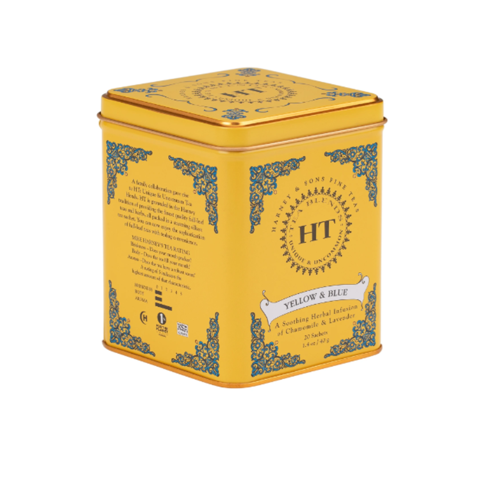 Harney & Sons Yellow & Blue, Herbal Tea, Tin | Harney & Sons