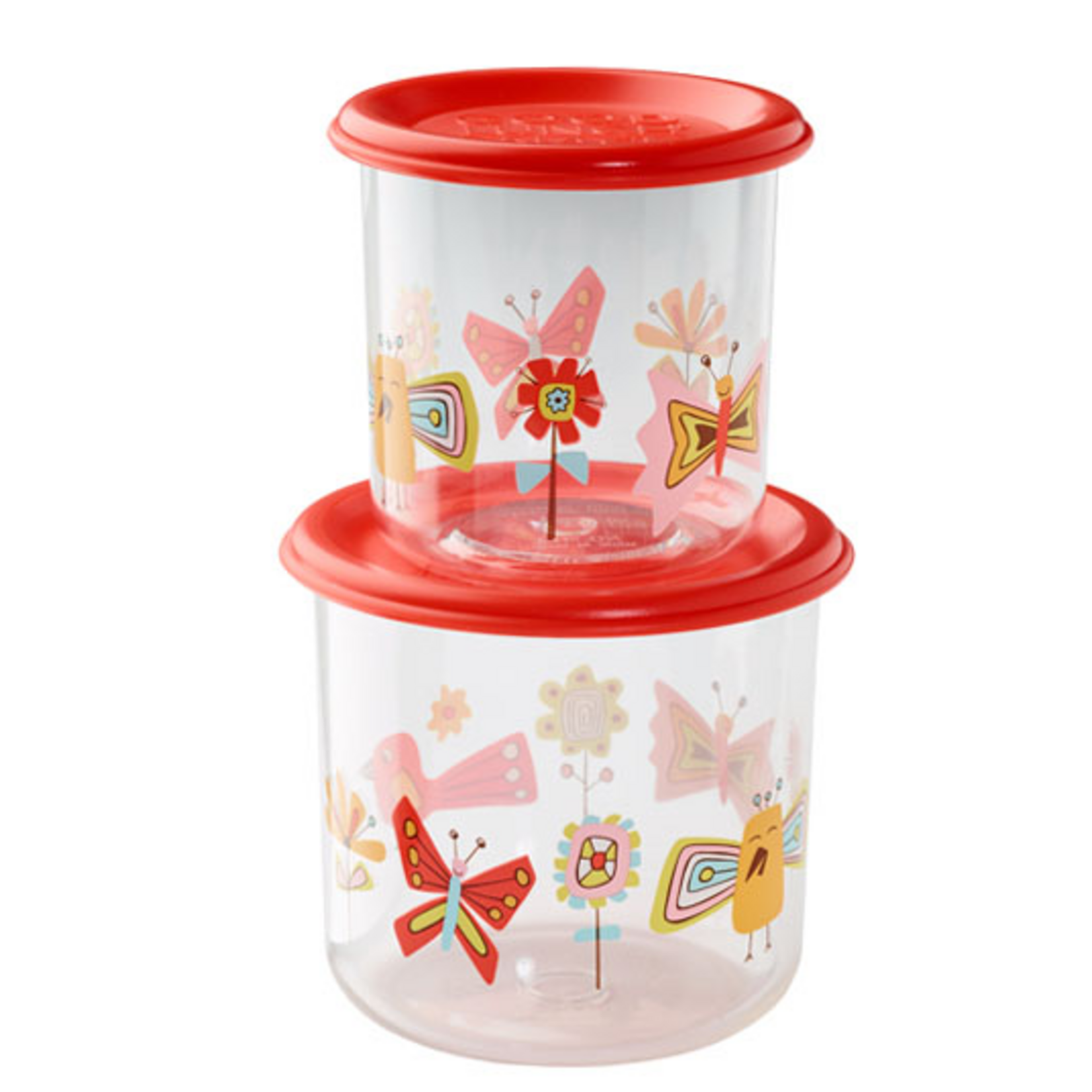 ORE Originals Snack Container S/2, Large, Birds & Butterflies | ORE Originals