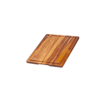 Teak Haus Corner Hole and Juice Groove Cutting Board - 18 x 14 x 0.75 in