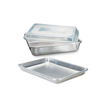 Nordicware 3-pc Baker's Set, 9x13 & 1/4 Sheet w/ Lid | Nordicware