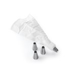 Nordicware 6-Piece Jumbo Decorating Tip Set | Nordicware