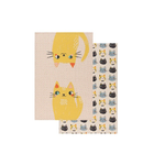 Now Designs Dishtowel Set/2, Meow Meow