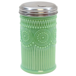 Tablecraft Jadeite Glass 10oz Sugar Shaker