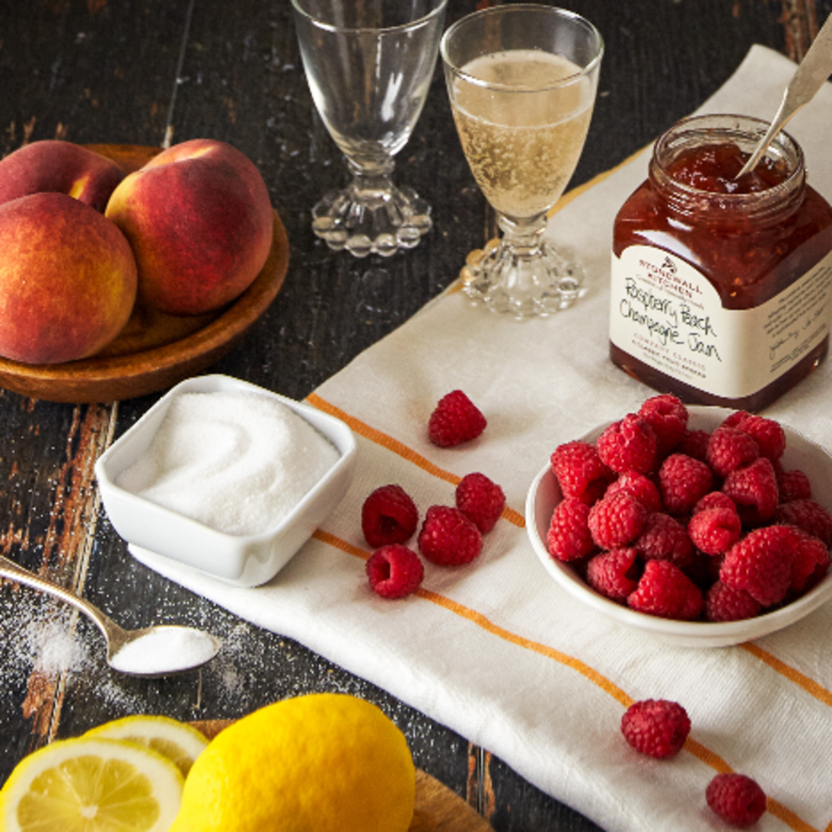 Stonewall Kitchen Raspberry Peach Champagne Jam | Stonewall Kitchen