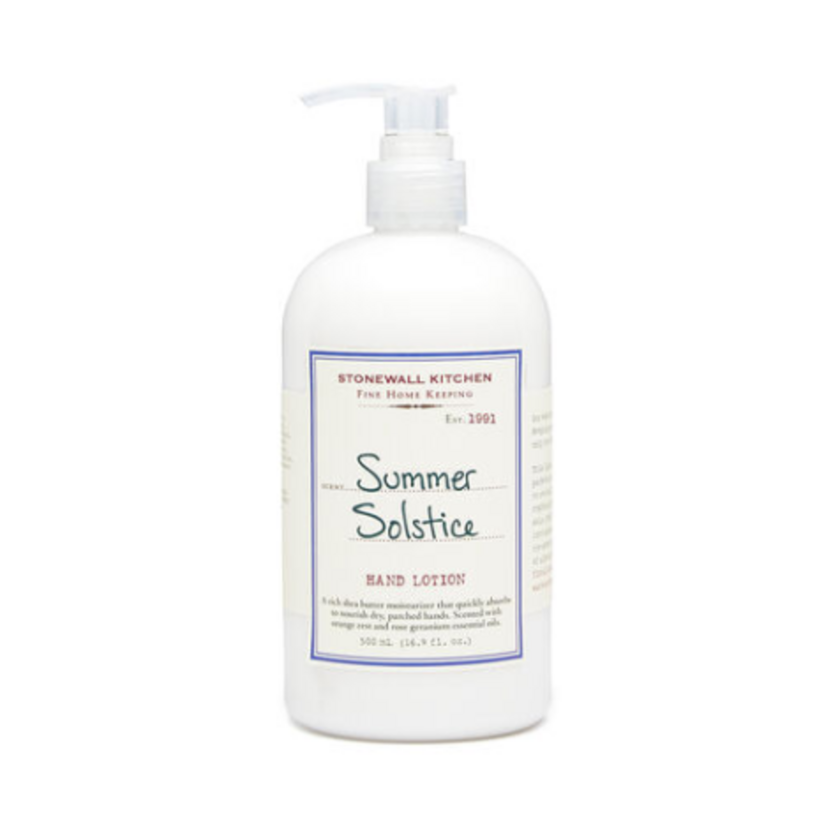 Stonewall Kitchen Summer Solstice Hand Lotion | Stonewall Kitchen
