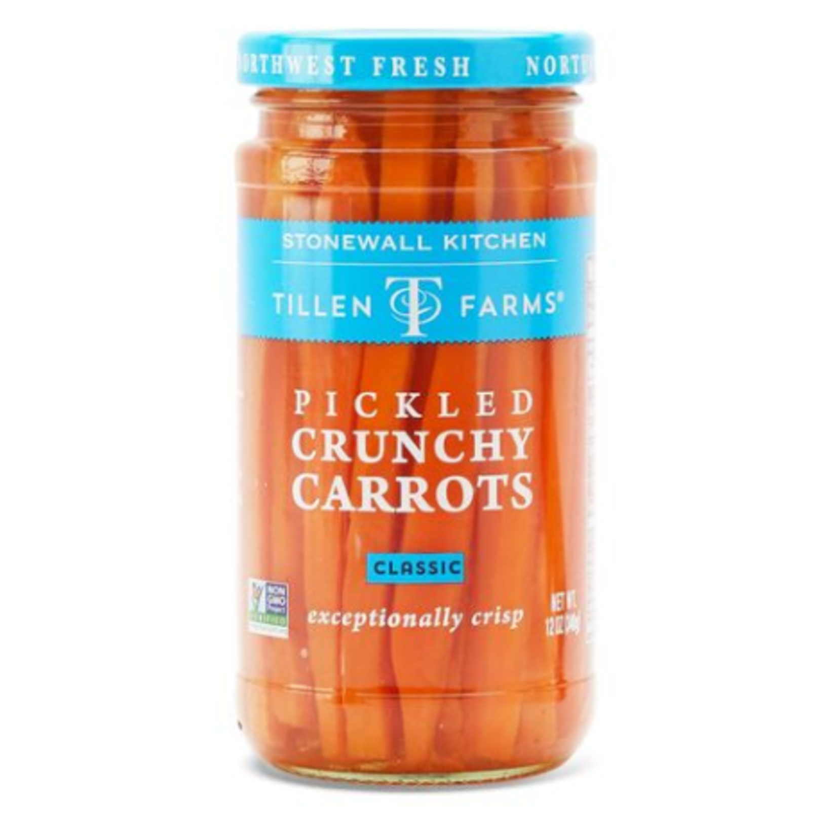 Stonewall Kitchen TF Pickled Crunchy Carrots 12 oz | Stonewall Kitchen