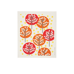 Cose Nuove Swedish Dishcloth, Forest, orange | Cose Nuove