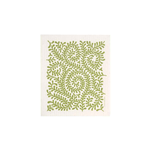 Cose Nuove Swedish Dishcloth, Leaves, green, All Year | Cose Nuove