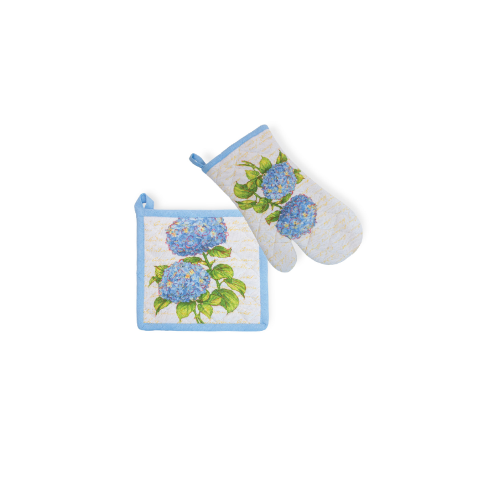 Boston International S20 Mitt & Pot Holder S/2, Blue Heirloom | Boston International