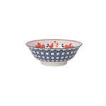 Danica Brands Bowl - 8inch Red Navy Bird | Danica Brands