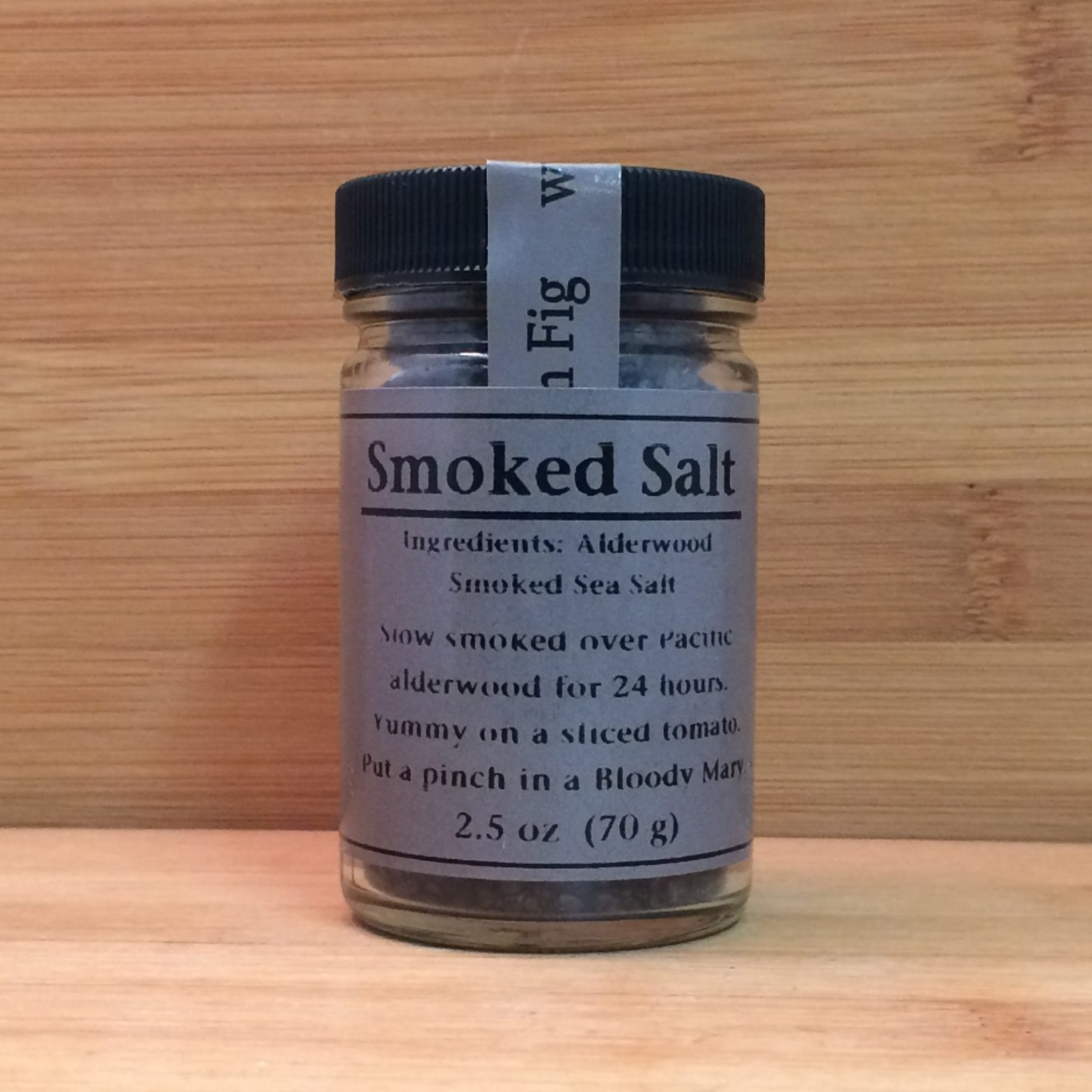 Golden Fig Epicurean Delight Smoked Salt, 2.5oz | Golden Fig Epicurean Delight