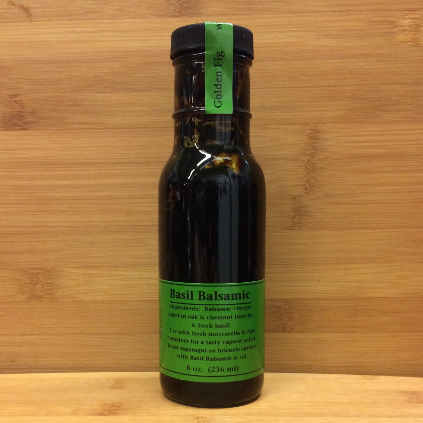 Golden Fig Epicurean Delight Basil Balsamic Vinegar | Golden Fig Epicurean Delight