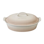 Le Creuset Covered Oval Casserole, 4 Qt, Meringue | Le Creuset