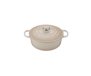 Le Creuset 5.5 Quart Signature Round Dutch Oven - Meringue