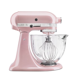 KitchenAid Artisan 5-Qt Stand Mixer, Design Series, Silk Pink