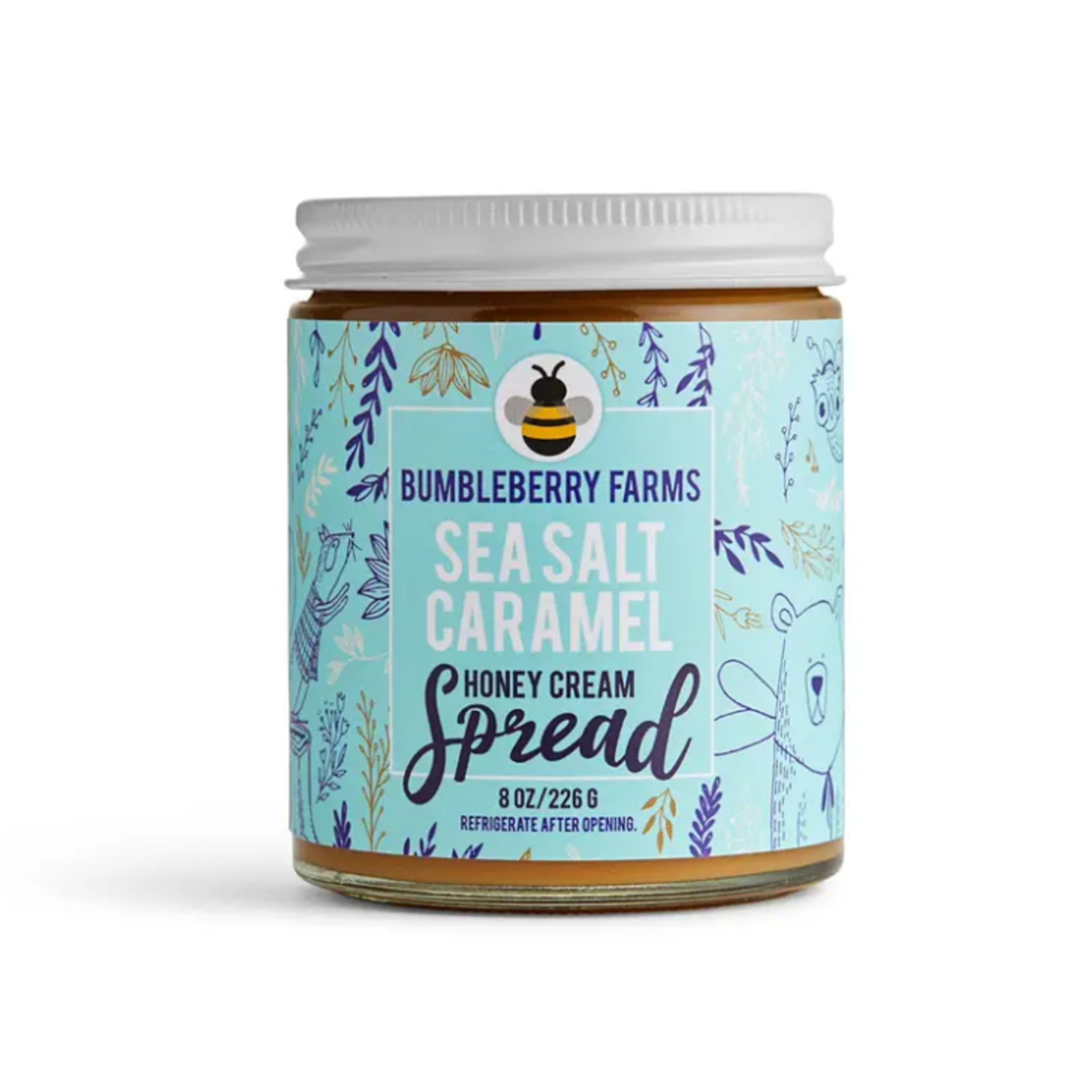 Bumbleberry Farms Sea Salt Caramel Honey Cream Spread