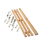 Wall-Mounted Pot Rack, Natural