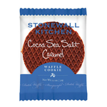 Stonewall Kitchen Cocoa & Sea Salt Caramel Waffle Cookies, single