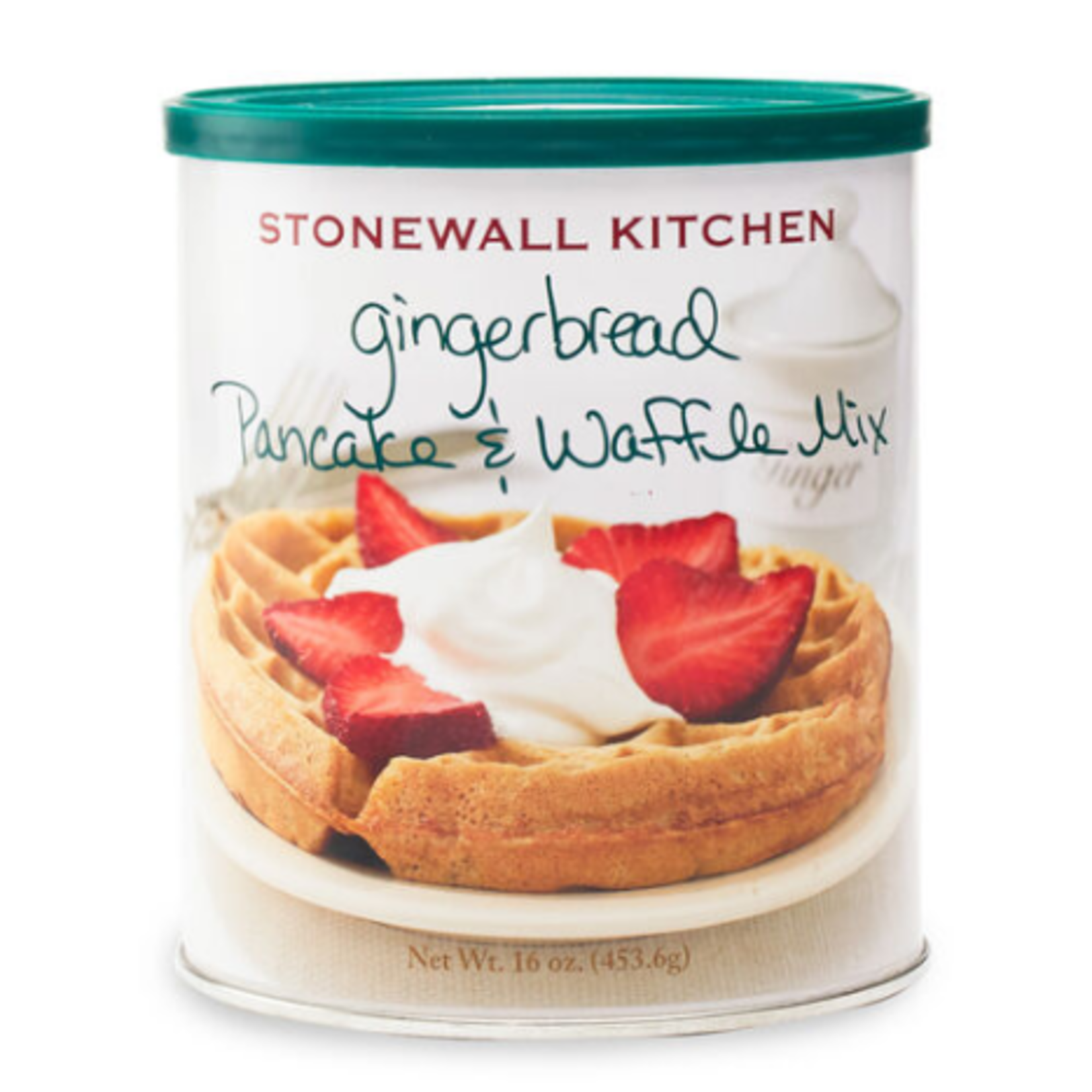 Stonewall Kitchen Holiday Gingerbread Pancake & Waffle Mix, 16 oz Can