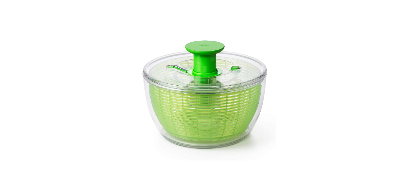 OXO Salad Spinner, Green - Duluth Kitchen Co