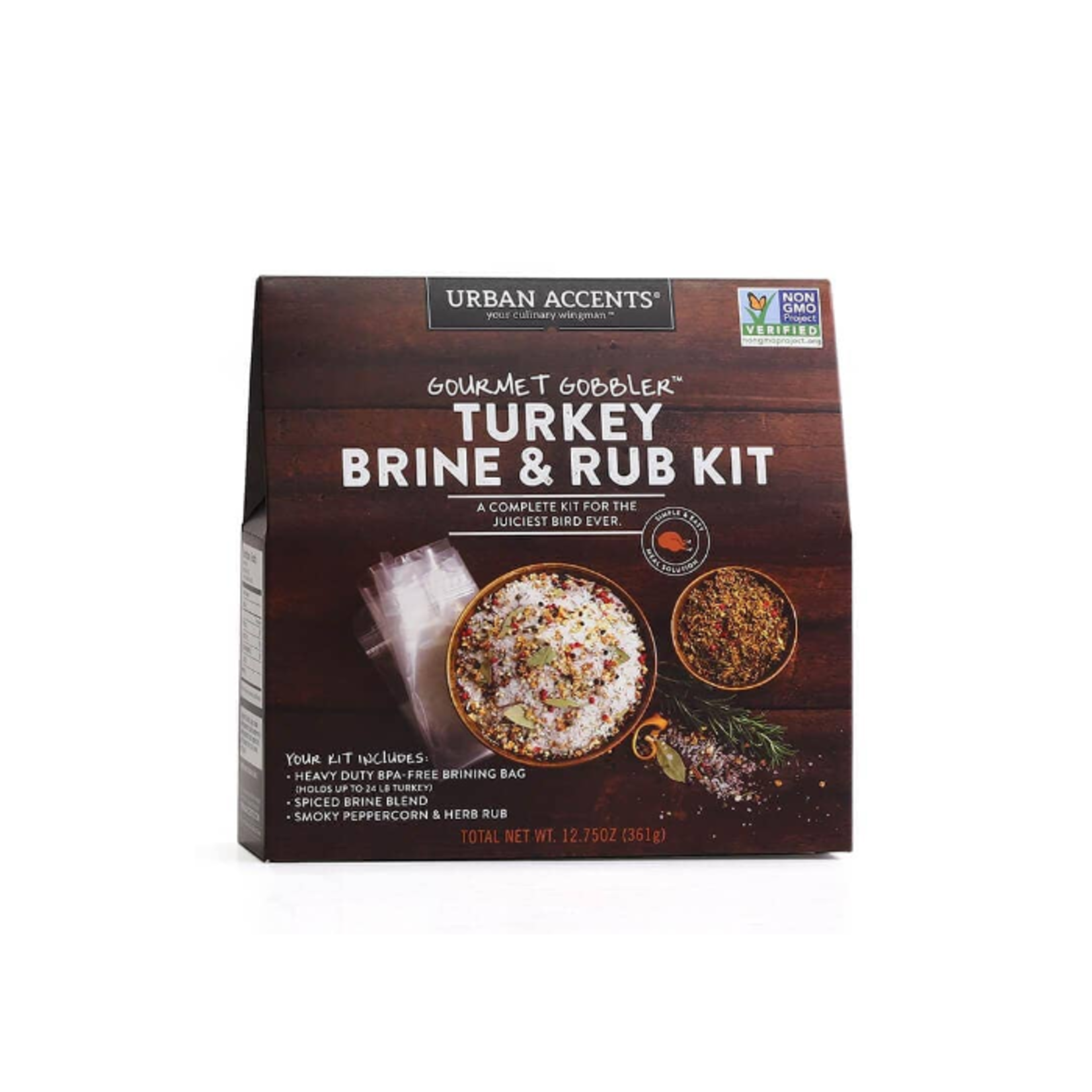 Stonewall Kitchen Gourmet Gobbler Turkey Brine Kit 12oz | Urban Accents