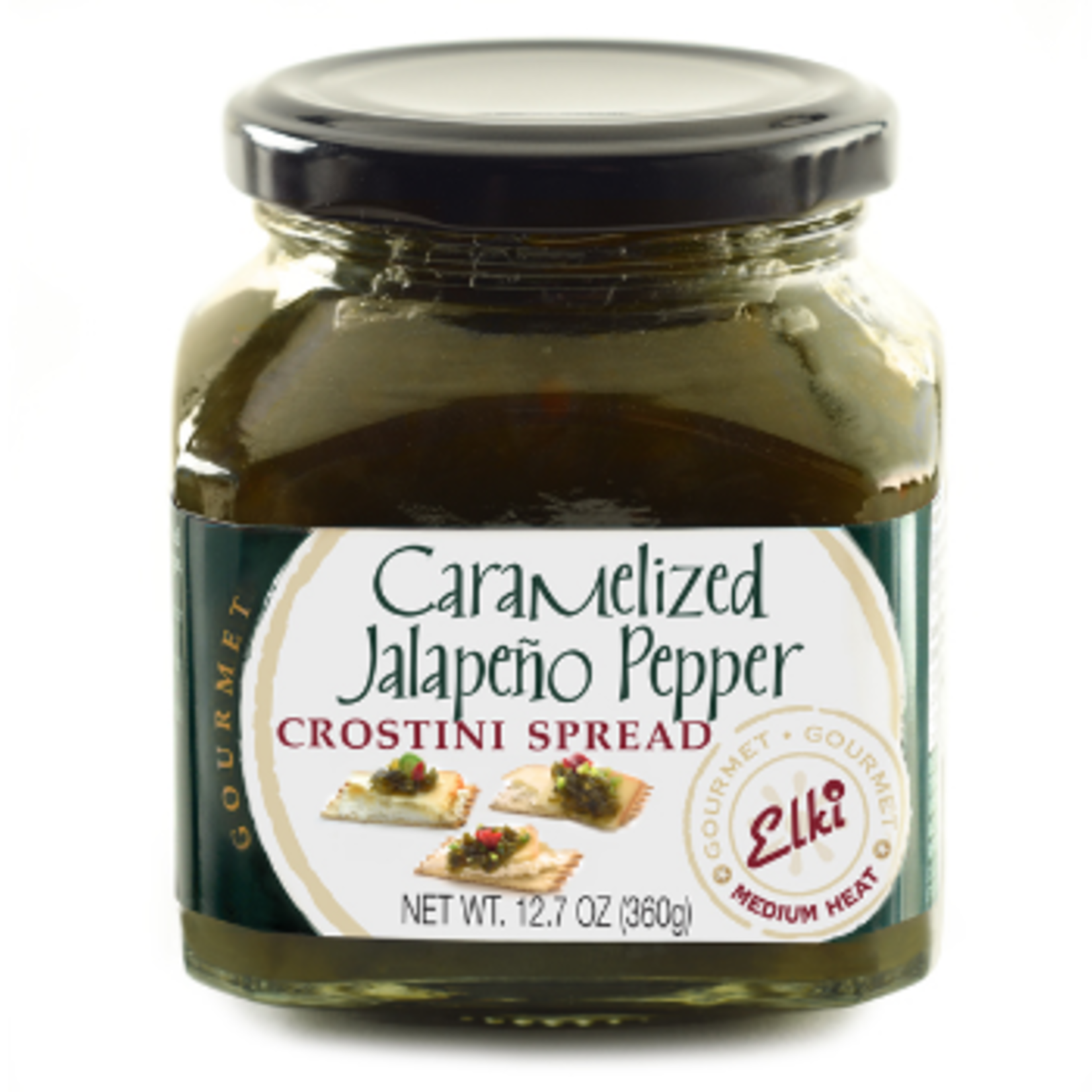 Elki Elki Caramlized Jalapeno Pepper Crostini Spread