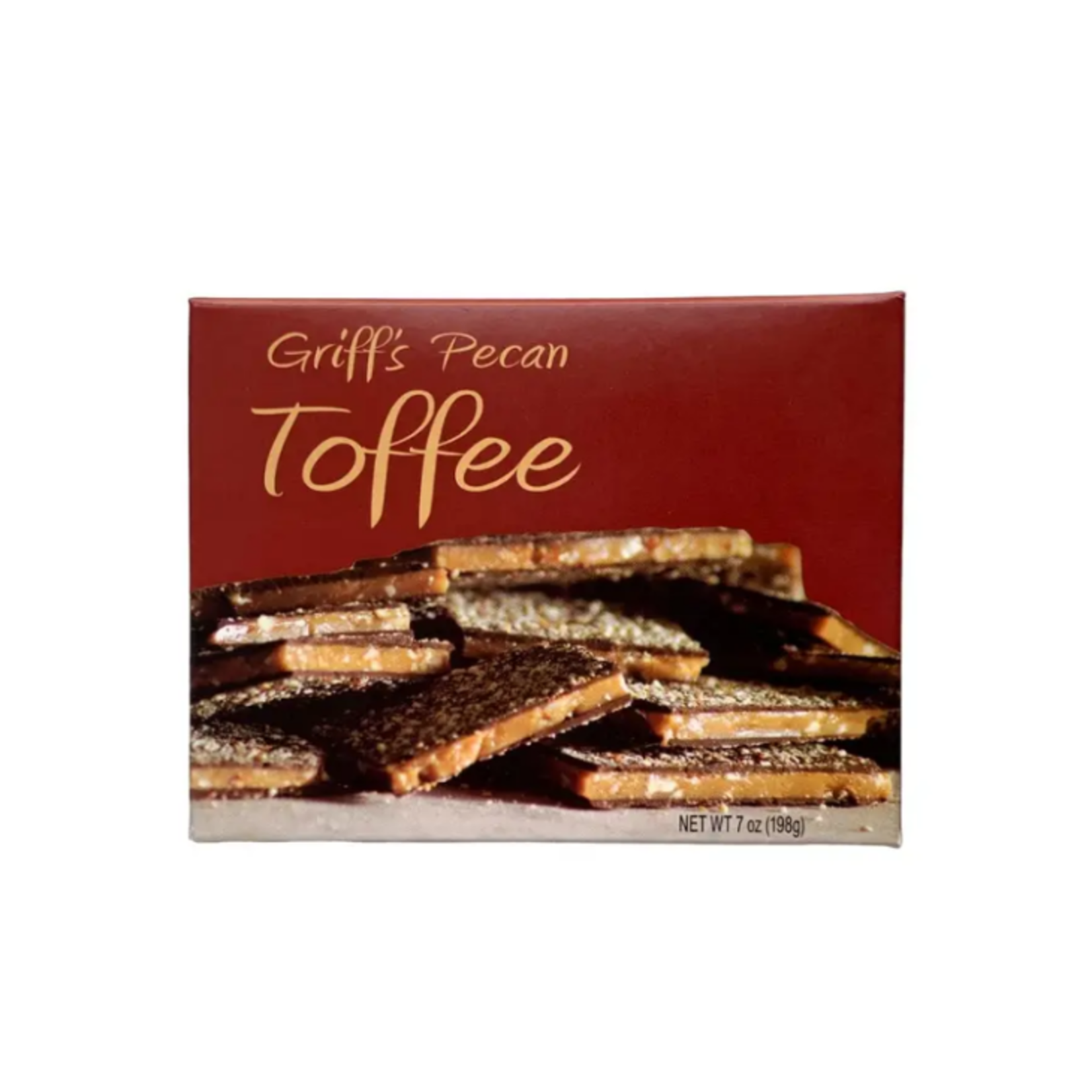 Griff's Toffee Griff's Pecan Toffee 7 oz | Griff's Toffee