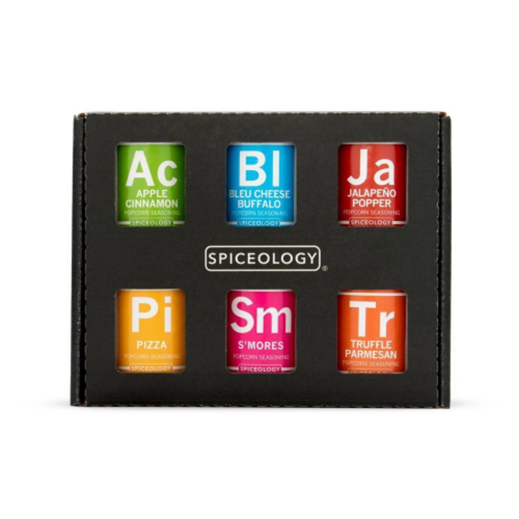 Spiceology Popcorn Seasoning, 6-Pack Mini Sampler | Spiceology