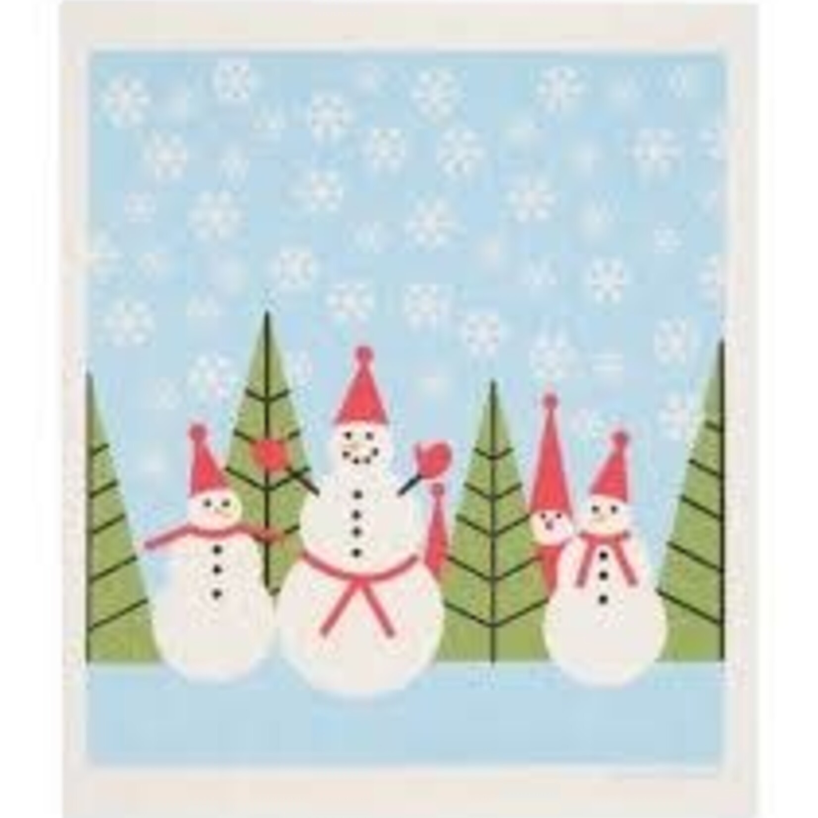 Cose Nuove Swedish Dishcloth, Snowman & Tomte | Cose Nuove
