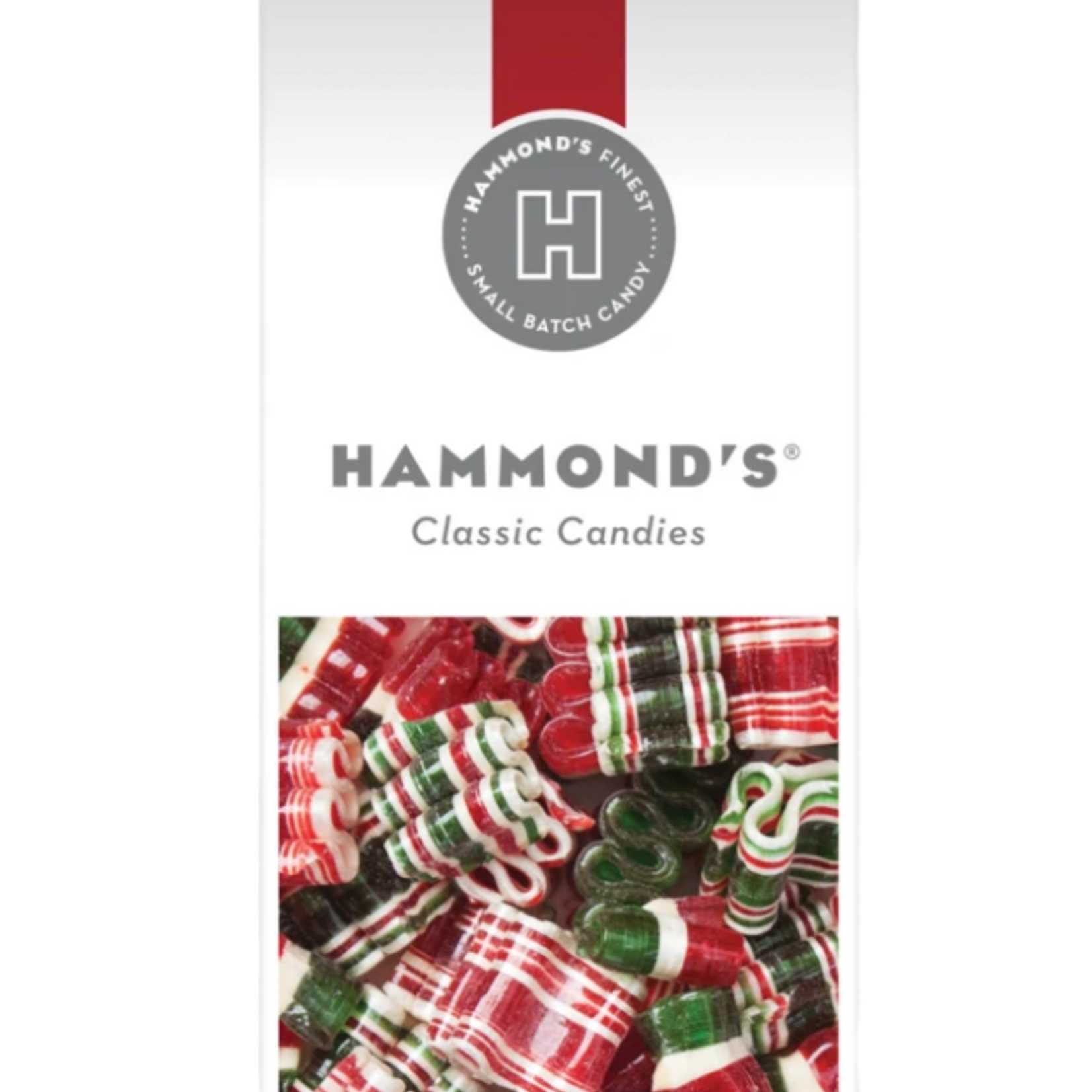 Hammond's Holiday Xmas Mini Ribbon, Peppermint, Cinnamon, Cherry
