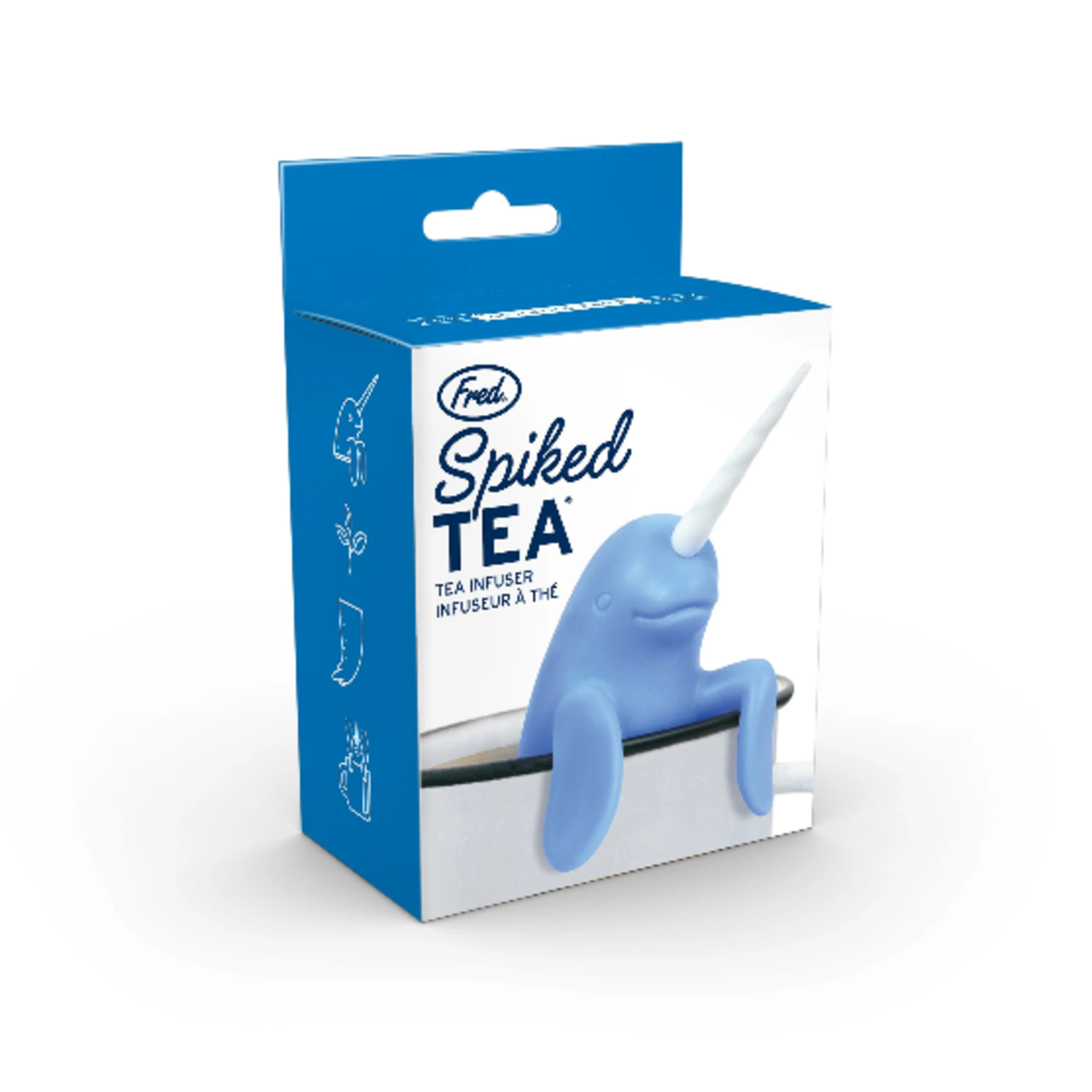 Fred & Friends Spiked Tea - Narwhal Tea Infuser | Fred & Friends