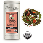 Octavia Tea Company Pomegranate White Tea Tin, Loose Leaf | Octavia Tea Company