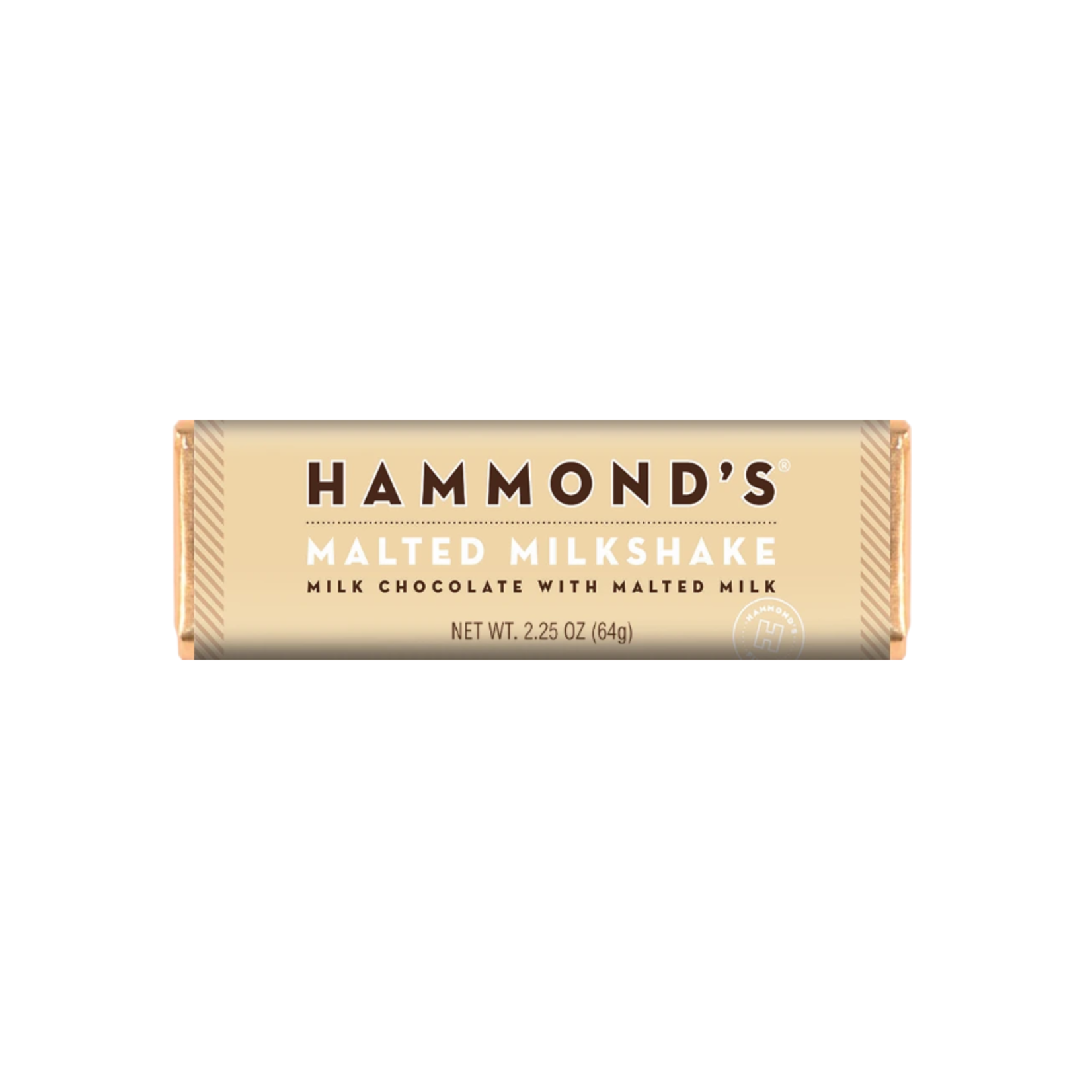 Hammond's Malted Milk Shake Chocolate Bar