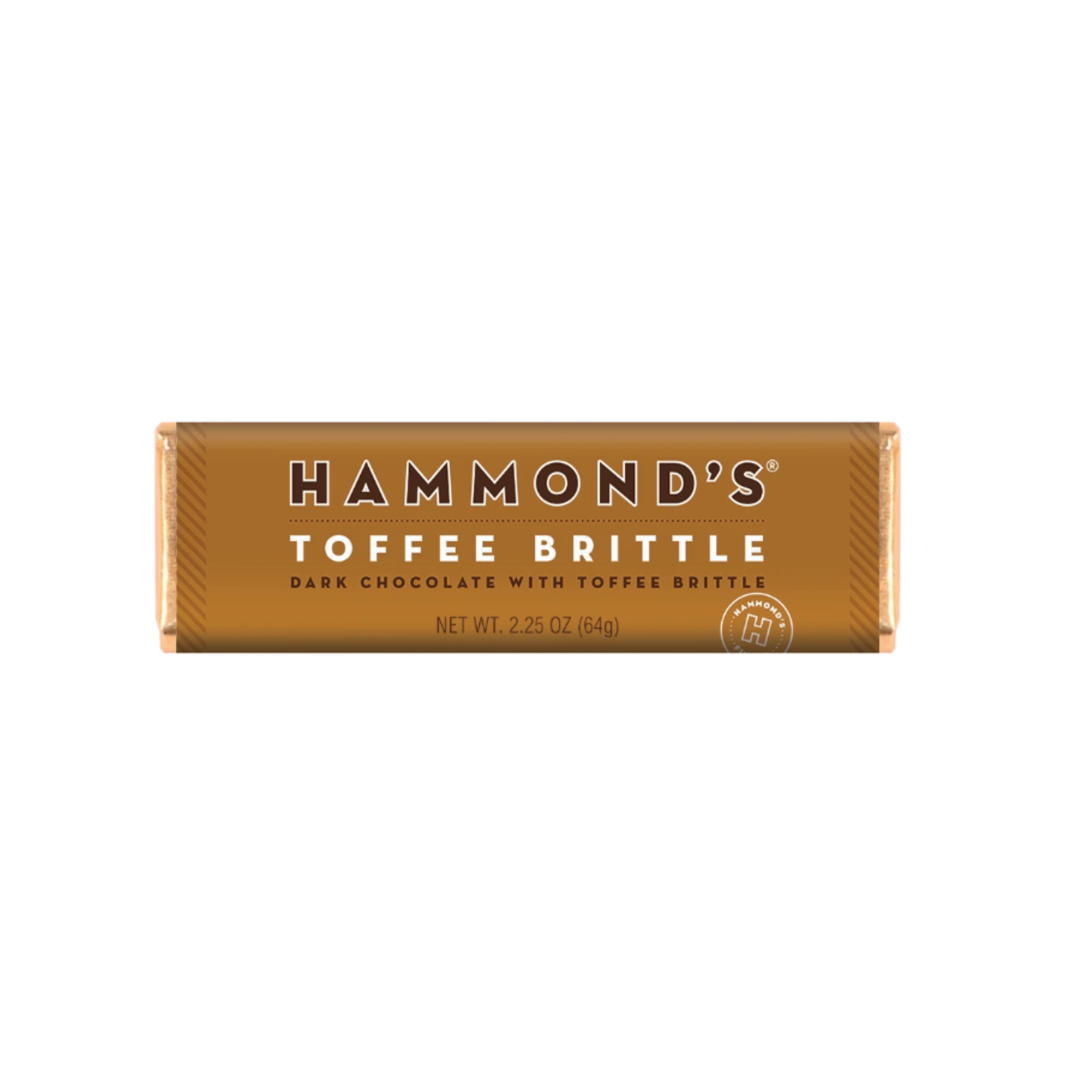 Hammond's Toffee Brittle Choc Bar