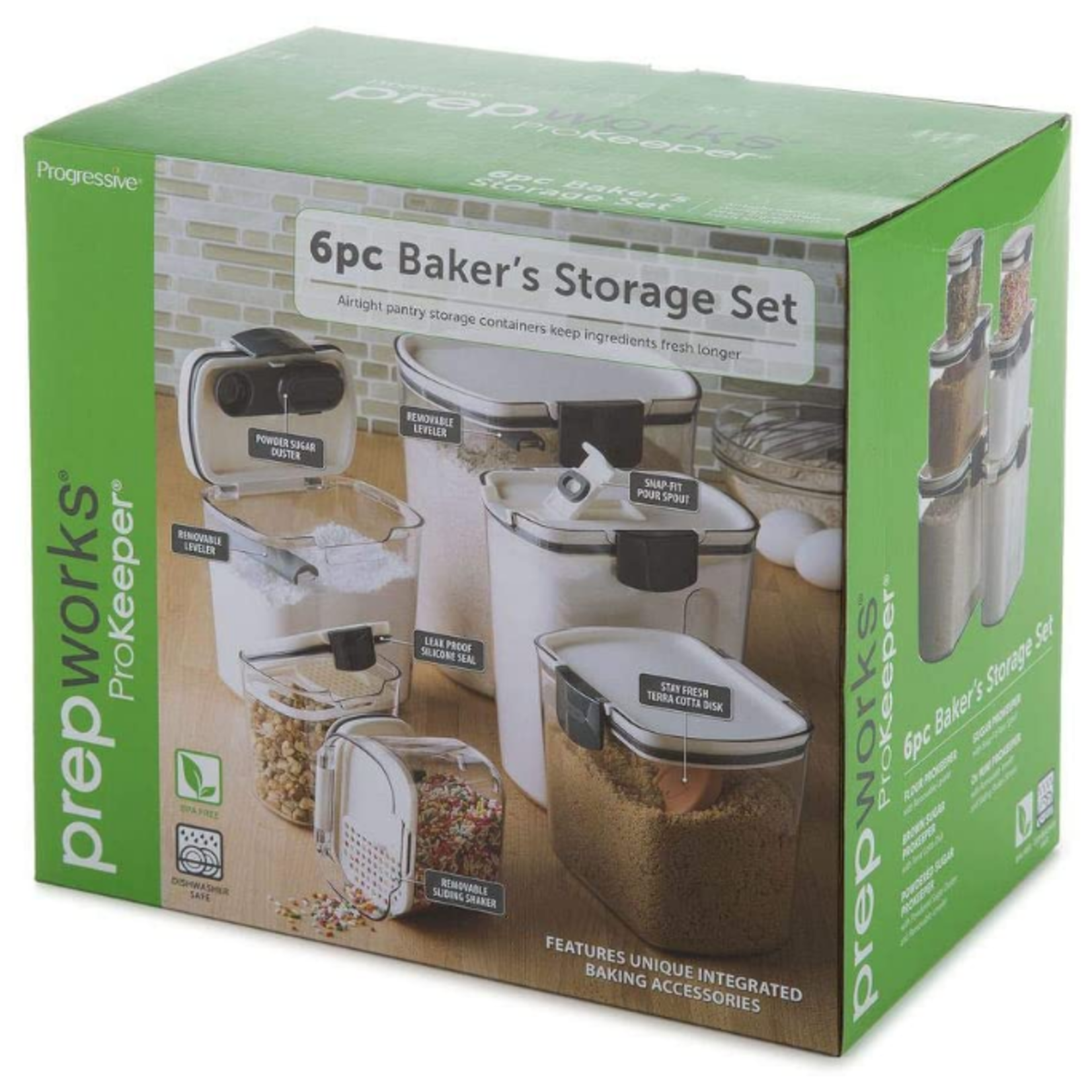 Progressive ProKeeper 6pc Baker’s Storage Set | Progressive