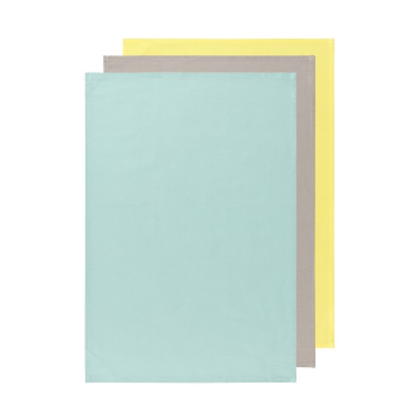 Danica Brands Dishtowel Floursack Set/3 - Jade/Moonstruck/Zest | Danica Brands