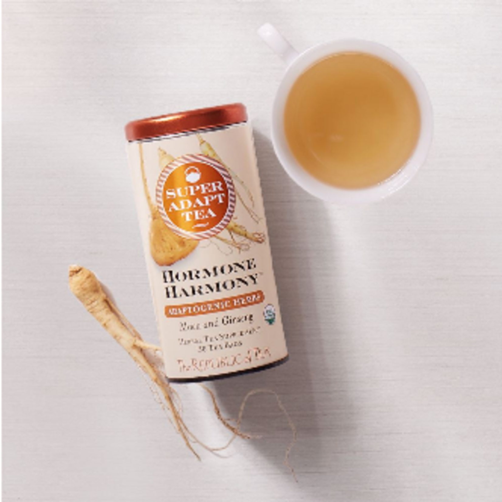 The Republic of Tea SuperAdapt Hormone Harmony Organic Tea (36 TB) | The Republic of Tea