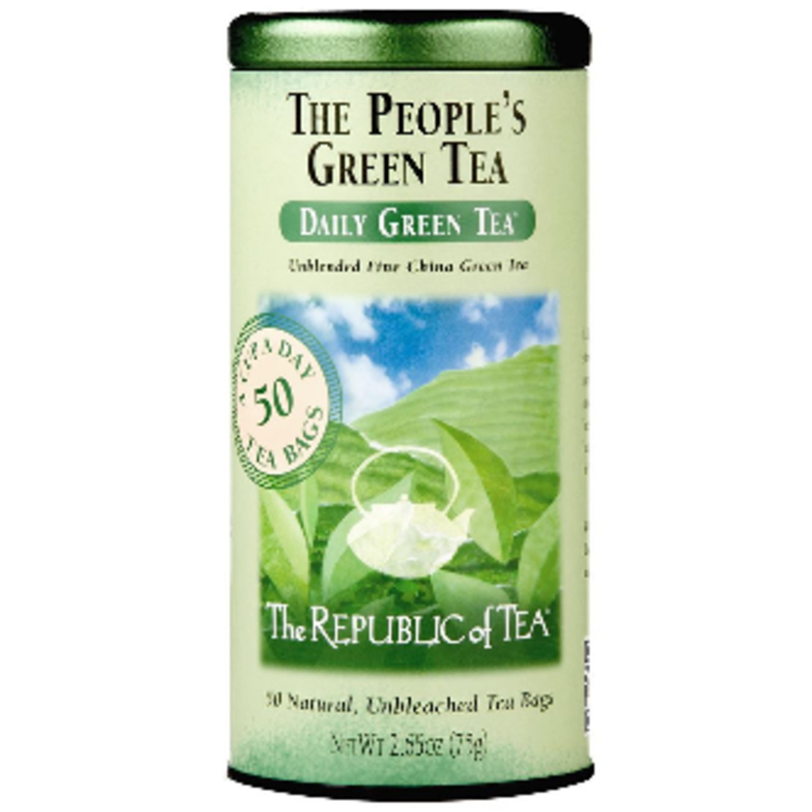 The Republic of Tea The People's Green Tea (50 Tea Bags) | The Republic of Tea