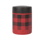 Danica Brands Food Jar 12oz, Buffalo Check | Danica Brands