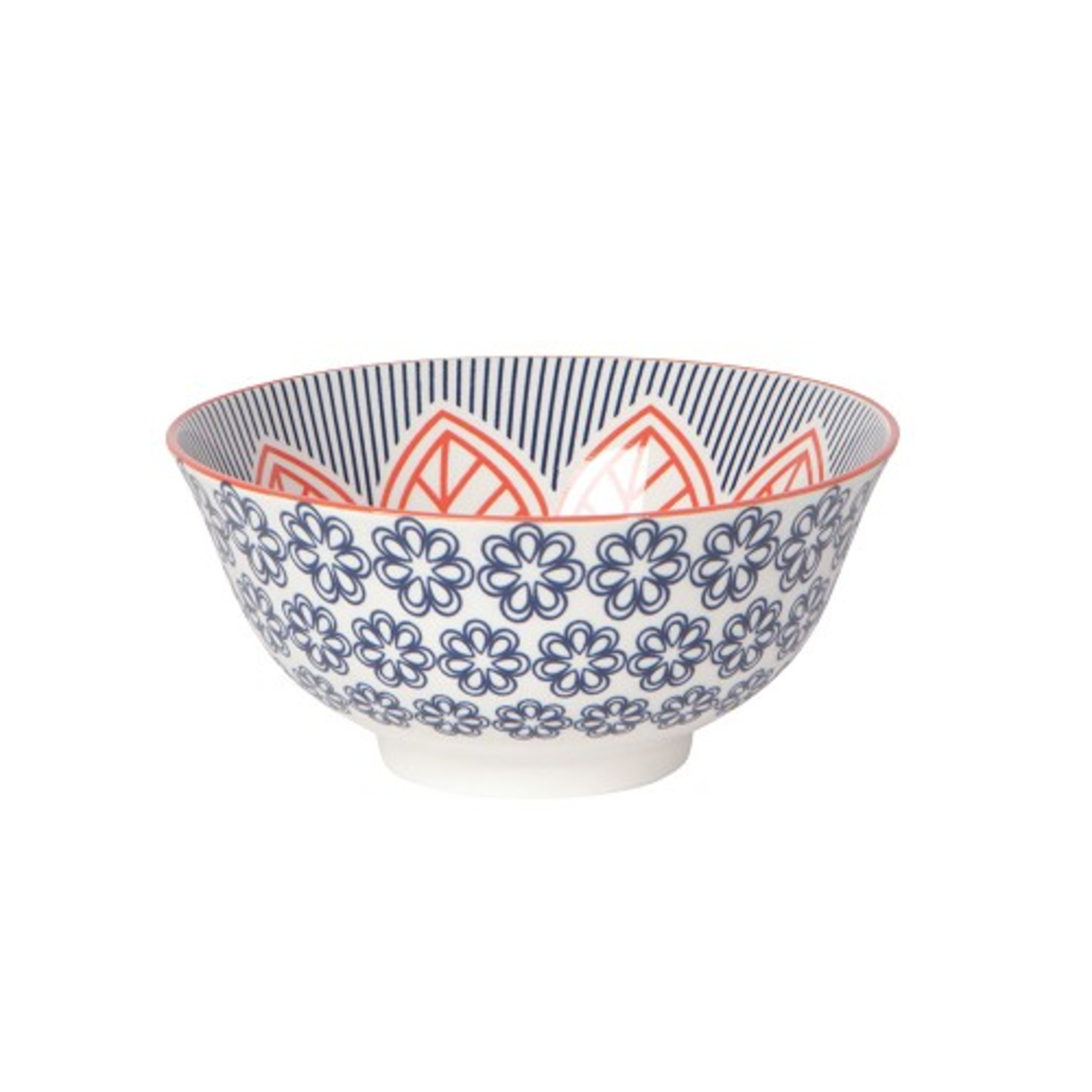 Danica Brands Bowl - 6inch Red Floral | Danica Brands