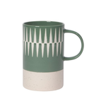 Now Designs Etch Mug, Jade