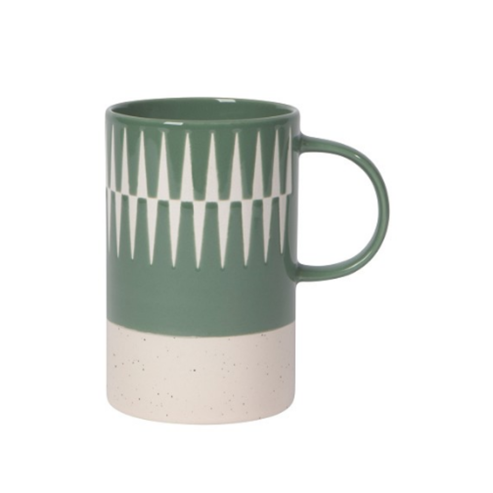 Now Designs Etch Mug, Jade